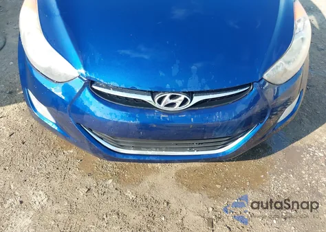 2013 Hyundai Elantra Gls from USA, damaged, VIN KMHDH4AEXDU598166